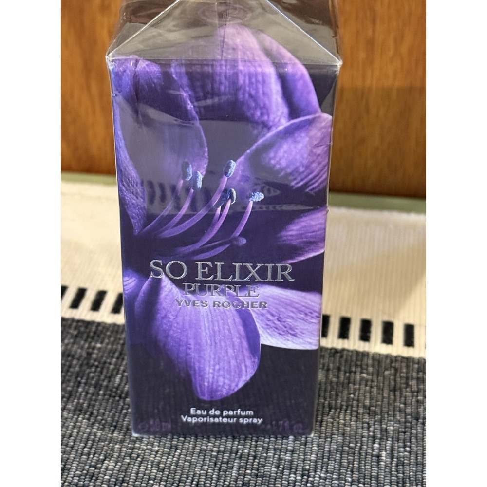 Yves Rocher So Elixir Purple Eau de Parfum 50ml 1.7oz New Sealed Rare Fragrance